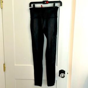 Spanx liquid leather leggings!